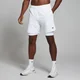 MP Men's 2-in-1 7" Training Shorts - White