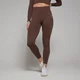 MP ženske bešavne tajice 7/8 dužina noge Shape – Walnut