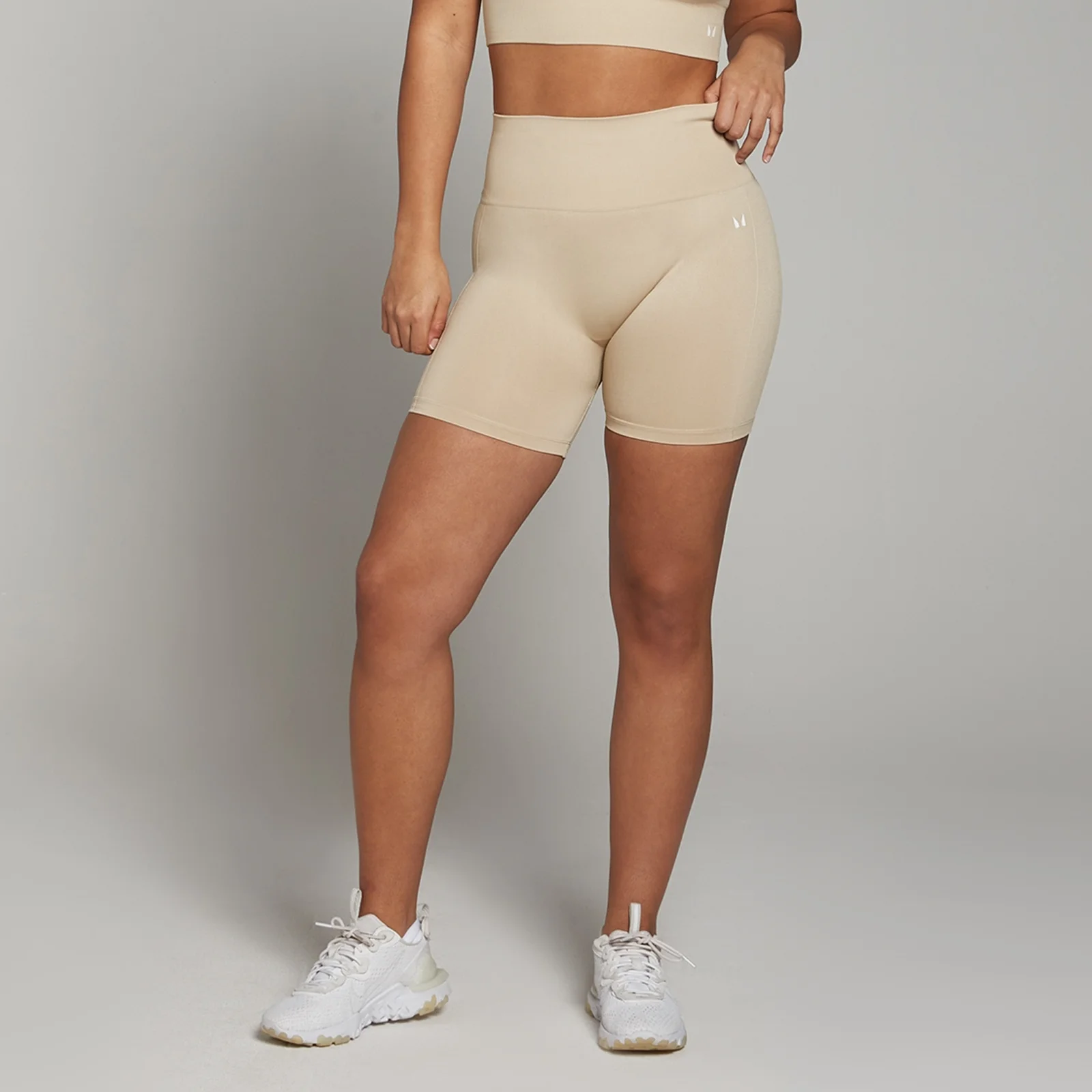MP Women's Shape Seamless Cycling Shorts - Sandstone - XS Fotografija 1