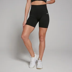 MP ženske bešavne biciklističke hlačice za oblikovanje – crne - Size XS