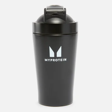 MyProtein mini reciklirani metalni shaker – crni