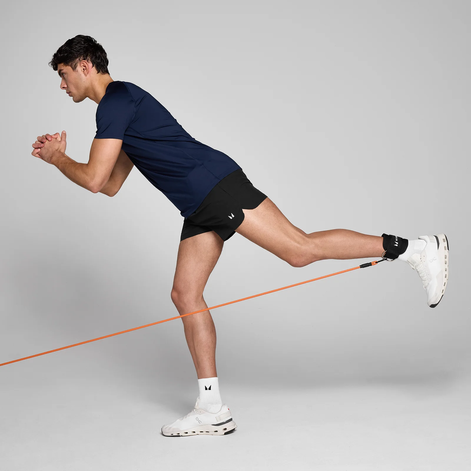 Manžete za gležnjeve Myprotein - crne Fotografija 1