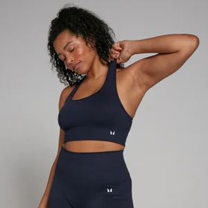 MP ženski sportski grudnjak bez šavova za oblikovanje – Navy - Size XS