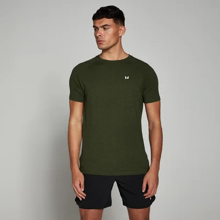 MP muška majica kratkih rukava Performance - Army Green Marl