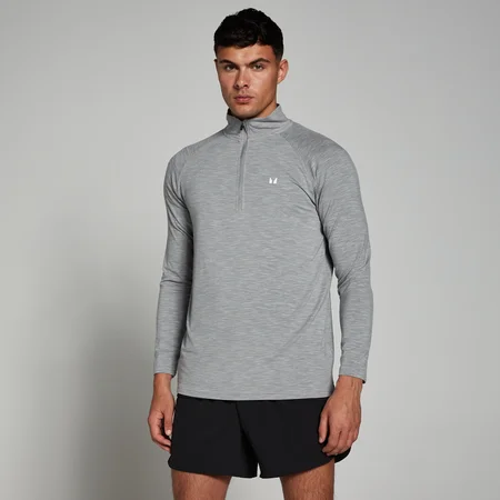 MP muška majica Performance 1/4 Zip - Chrome Marl
