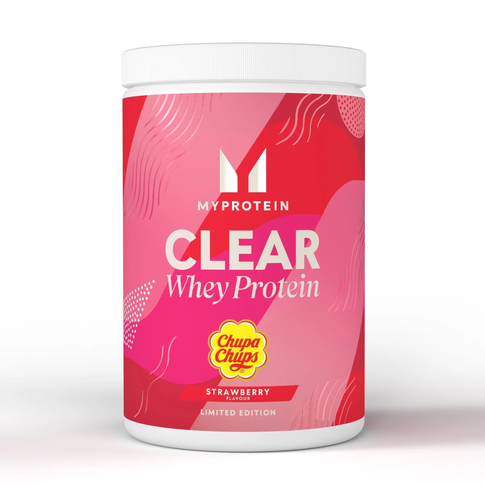 Clear Whey – Chupa Chups® okus jagode - 20servings - Jagoda Fotografija 1