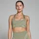 MP ženski sportski grudnjak Tempo Ultra Geometric Crop - Brindle