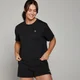 MP ženski top Basics crop boxy – crna