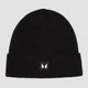 MP beanie pletena kapa – crna