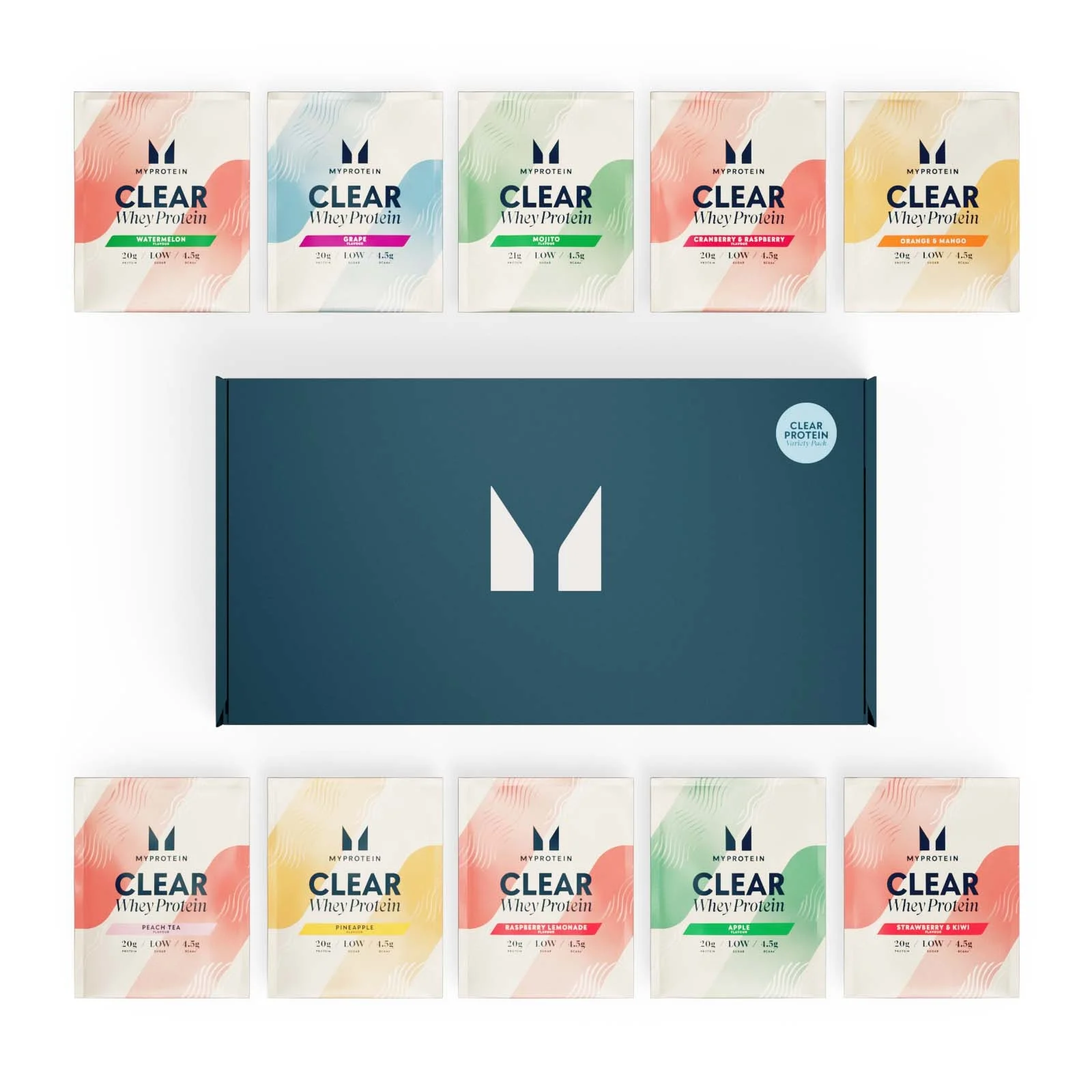 Clear Protein Variety Box Fotografija 1