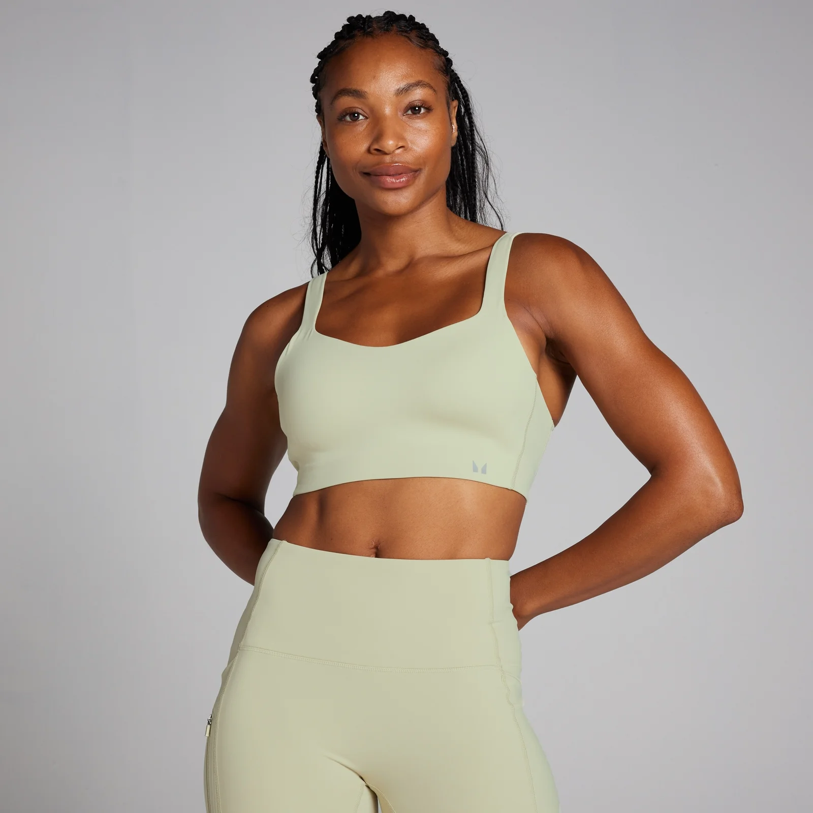 MP ženski sportski grudnjak Velocity Ultra Bonded - Warm Sage - XL Fotografija 1
