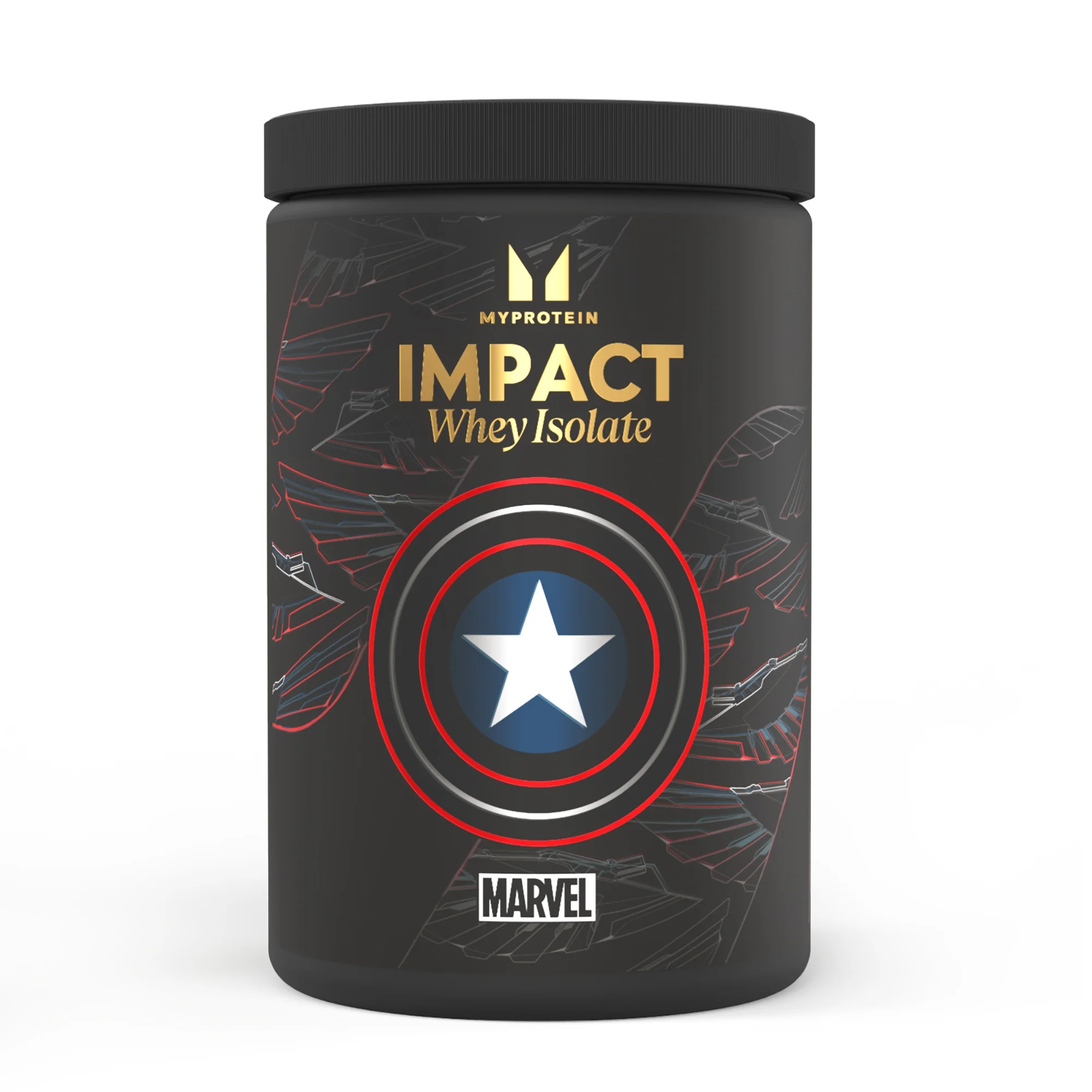 Impact Whey Izolat - 600G - 20Porcija - Captain America - Vanilla Raspberry Fotografija 1