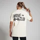 MP predimenzionirana Move Club majica - vintage bijela