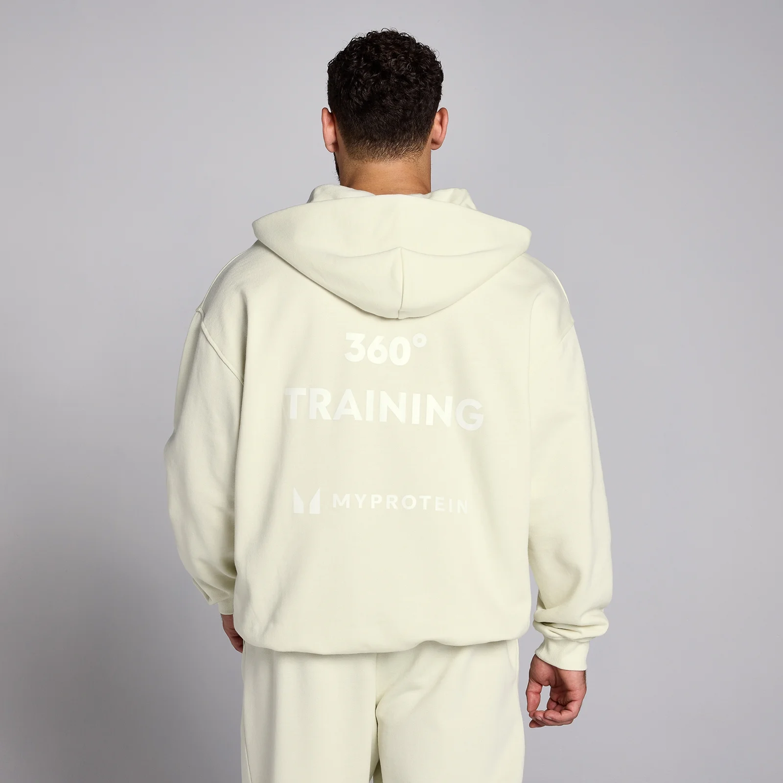 MP muške Tempo Hybrid 1/4 majica s kapuljačom s patentnim zatvaračem - Barley Green - XS Fotografija 1