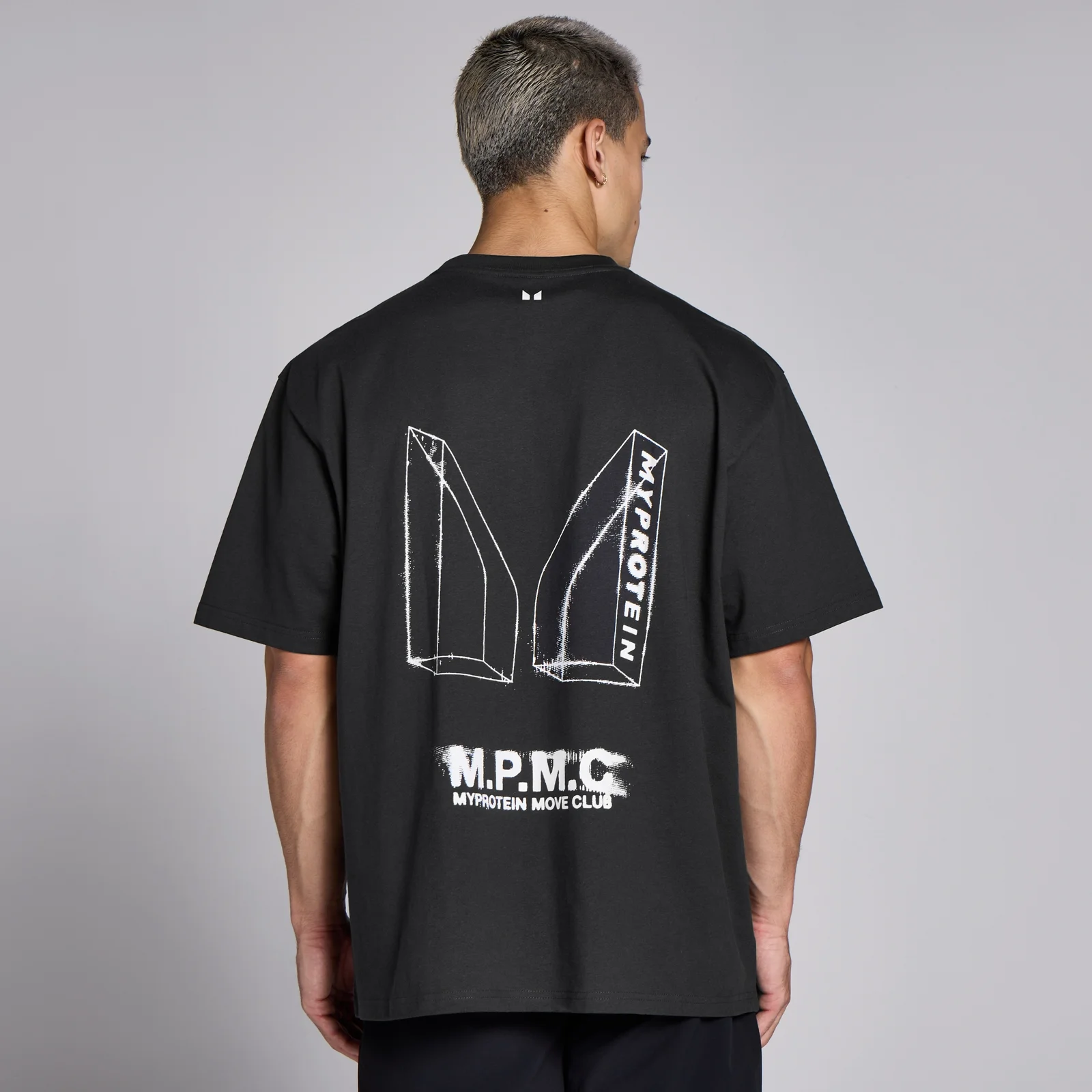 MP Lifestyle Graphic majica - Washed Black - XXL-XXXL Fotografija 1