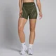 Ženske bešavne kratke hlače MP Tempo Linear - Dark Olive