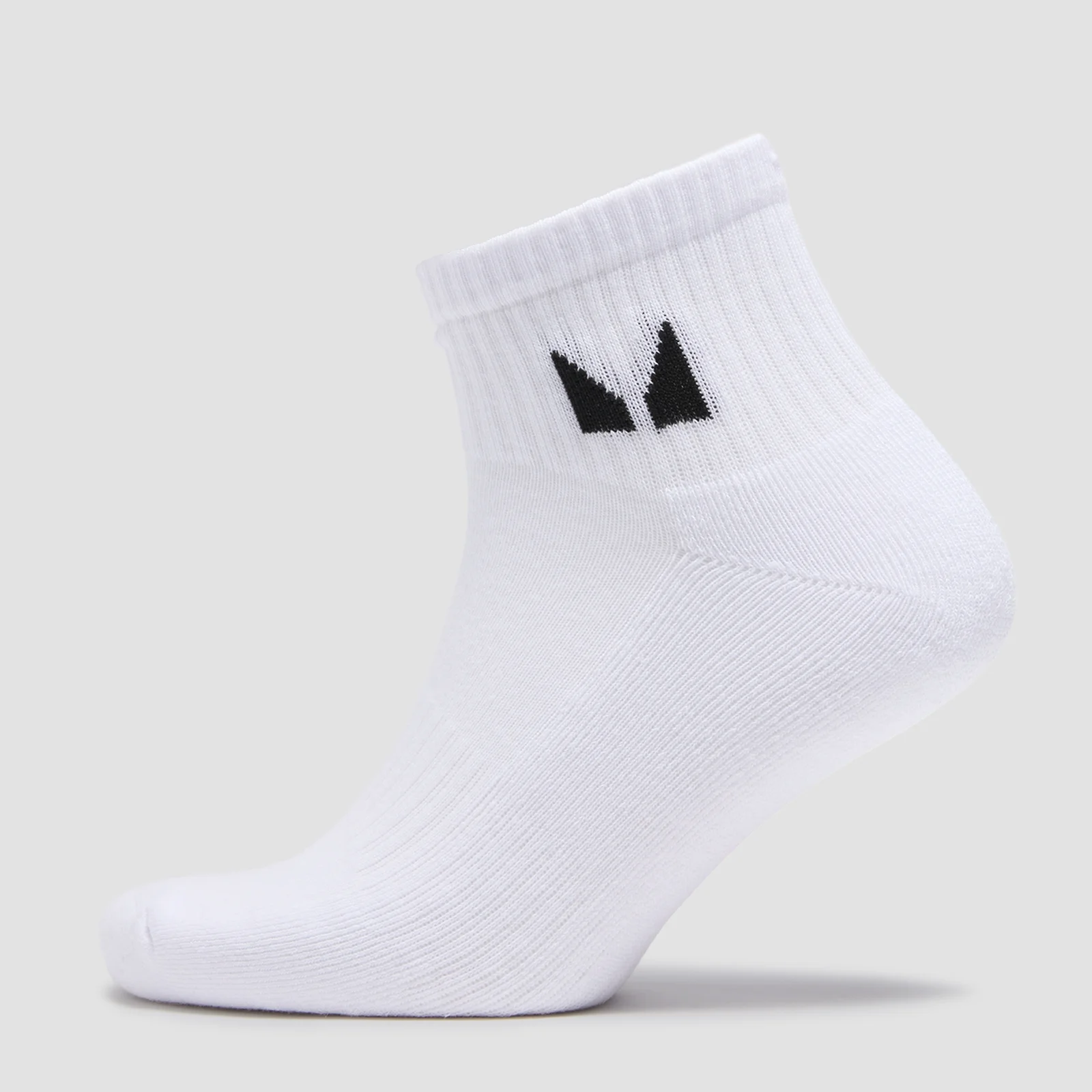 MP Unisex Ankle Socks (3 Pack) - White - UK 2-5 Fotografija 1
