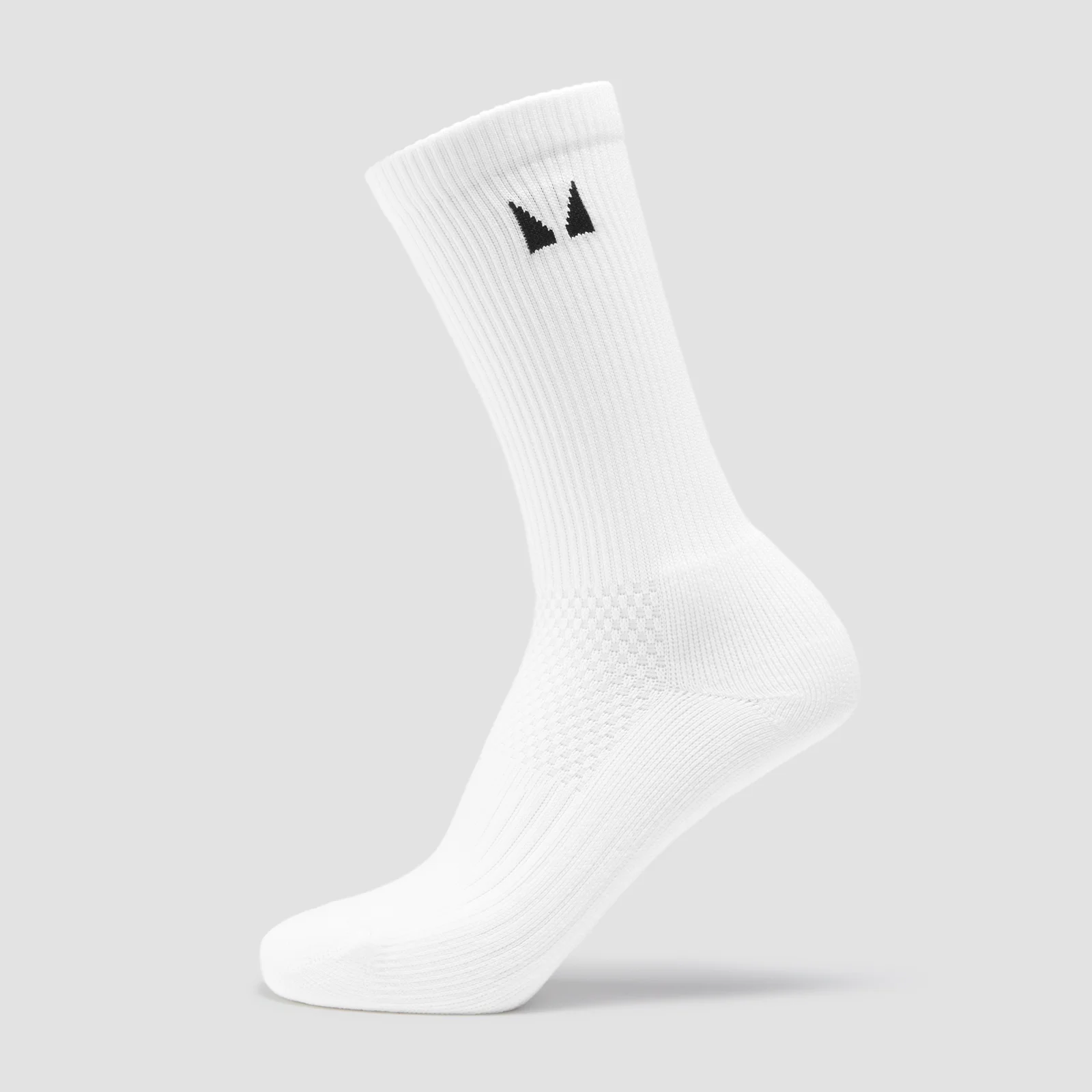 MP Running Socks - White - UK 9-11 Fotografija 1