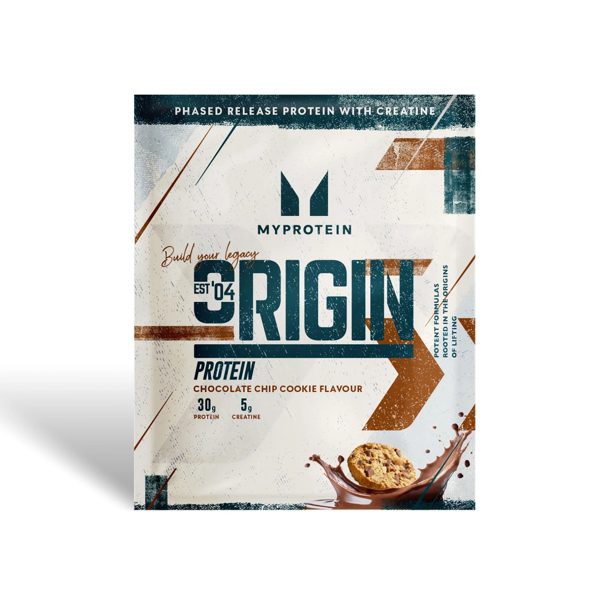 Origin Protein, with Creatine (Sample) - 1servings - Chocolate Chip Cookie Fotografija 1