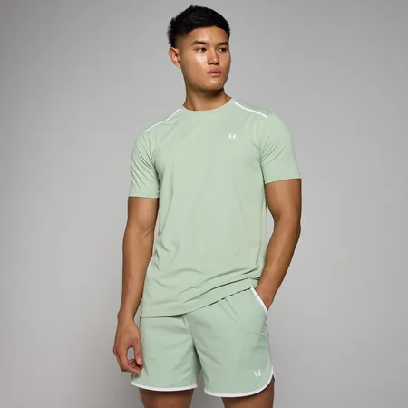 MP muška majica Tempo Binding – Frost Green