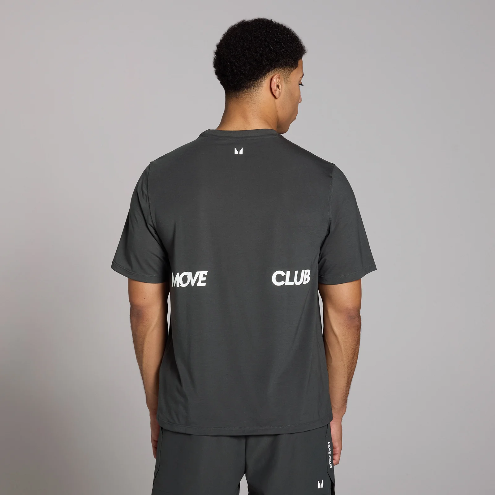 MP muška predimenzionirana majica Tempo Graphic – crna - S Fotografija 1