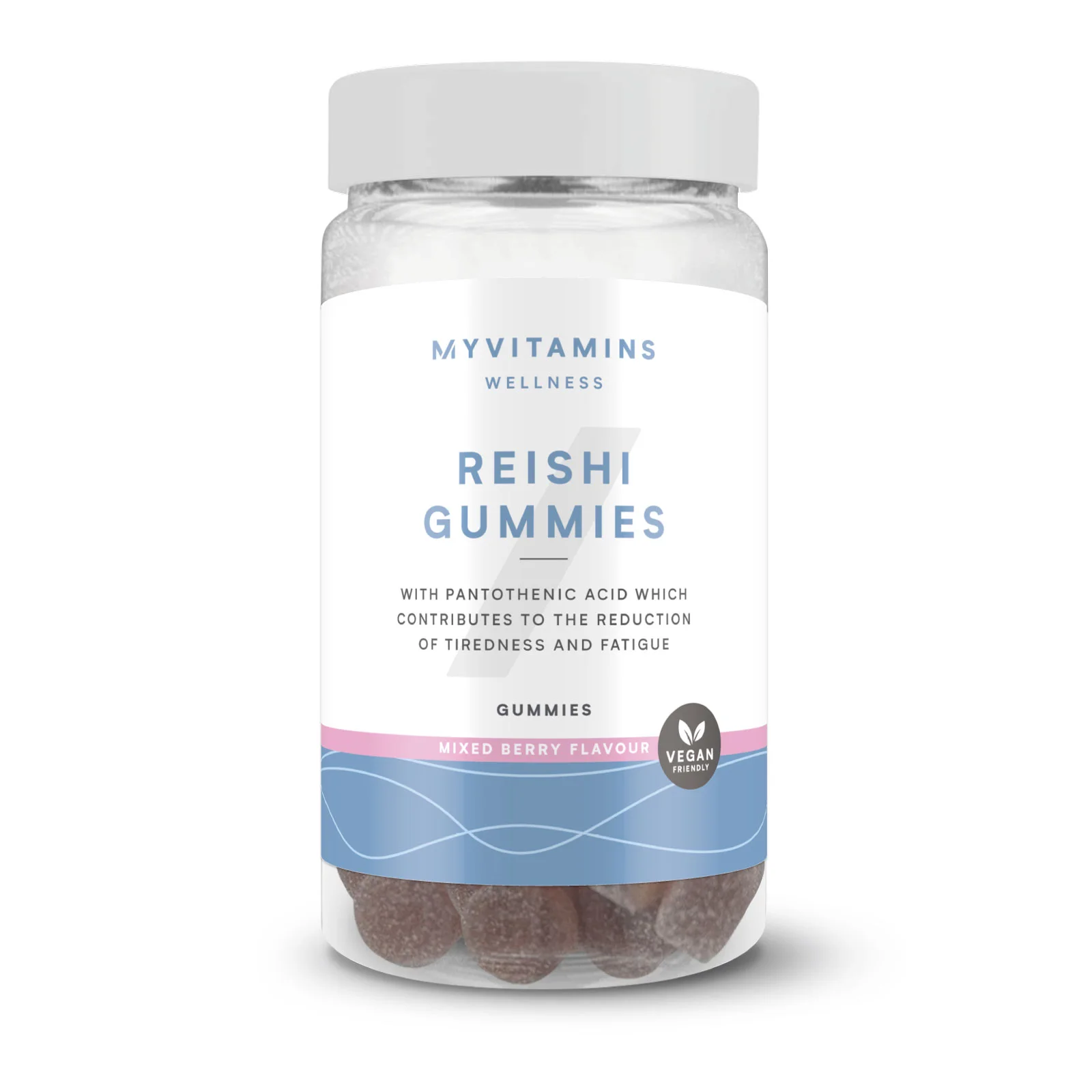 Gumeni bomboni s gljivama - 60gummies - Reishi (Relax) - Mixed Berry Fotografija 1