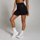 MP ženska plisirana kratka suknja za tenis Tempo – crna