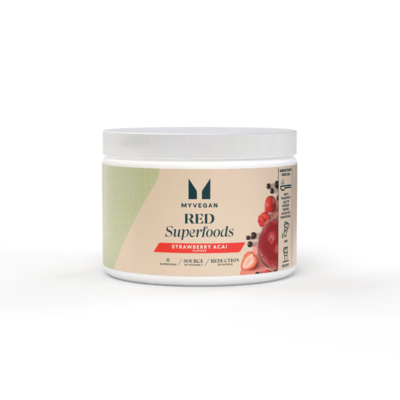 Crvena superhrana - 50servings - Strawberry Acai Fotografija 1