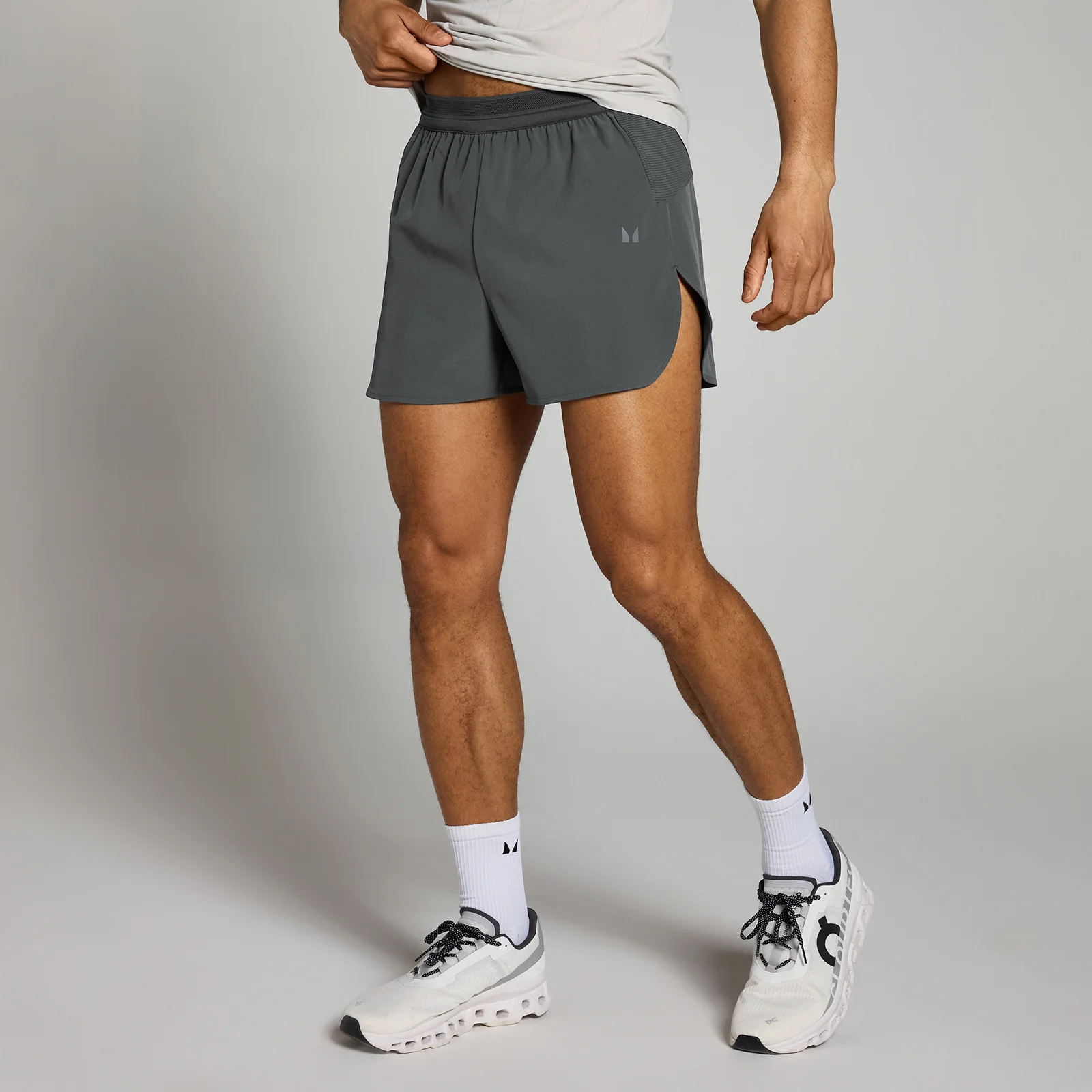MP muške kratke hlače Velocity od 7,5cm - Dark Grey. - XS Fotografija 1