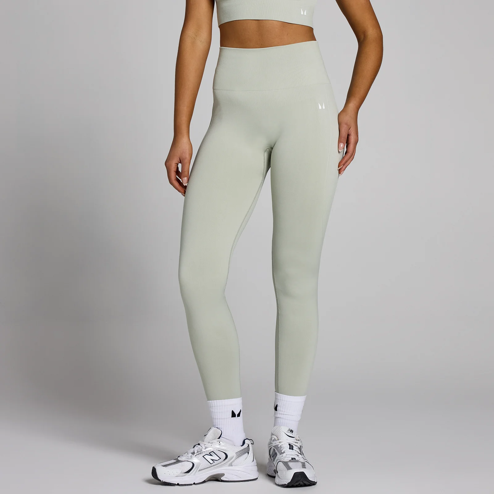 MP Women's Shape Seamless Leggings - Mineral Green - L Fotografija 1
