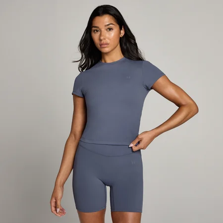 MP ženska majica kratkih rukava Tempo Body Fit – Charcoal Blue