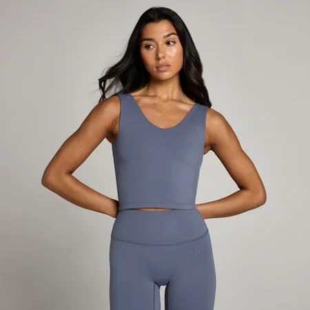 MP ženska majica bez rukava Tempo – Charcoal Blue