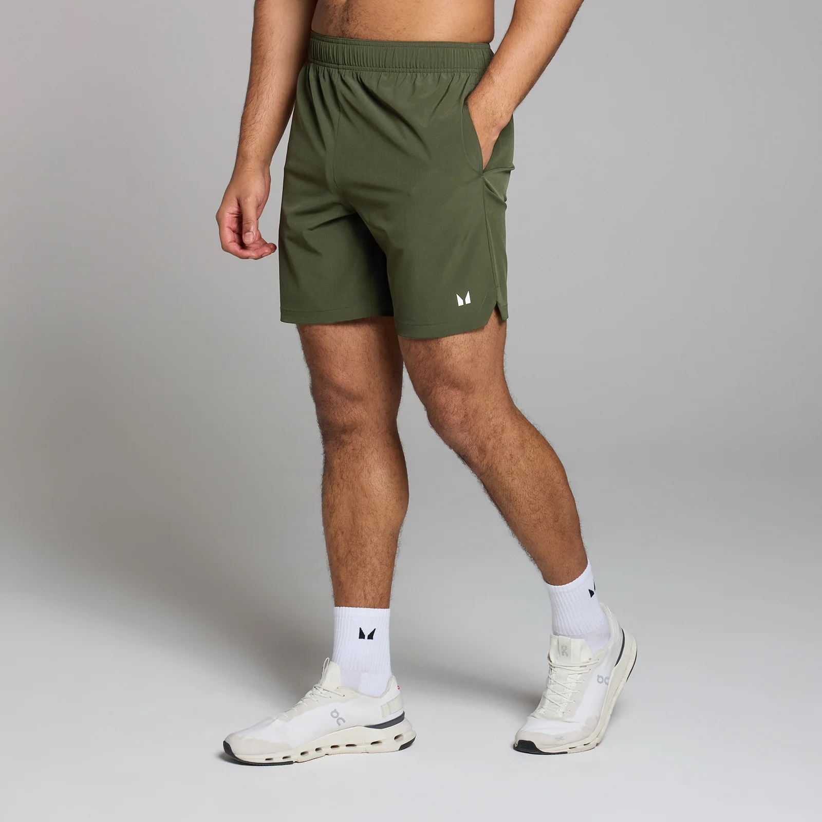 MP muške kratke hlače 18cm Active Woven - Dark khaki - XL Fotografija 1