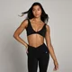 MP ženski sportski grudnjak Tempo Twist Front (zavrnuti prednjim dio) – crna