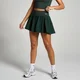 MP ženski Tempo plisirani skort – tamni smaragd
