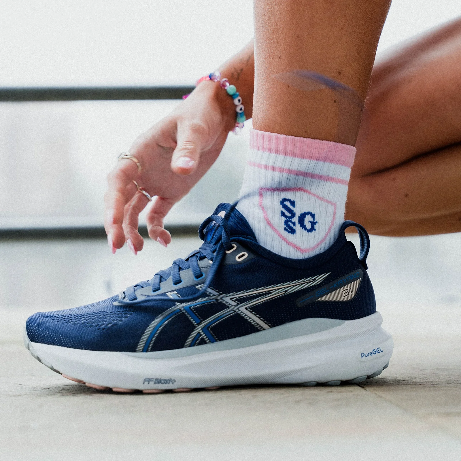 MP Strong Girl Society čarape (1 pakiranje) - bijela - UK 2-5 Fotografija 1