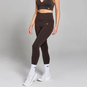 MP Tempo ženske bešavne scrunch tajice – boja čokolade - Size XS