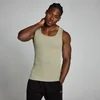 MP muška rebrasta majica bez rukava Muscle Fit – tamna kadulja