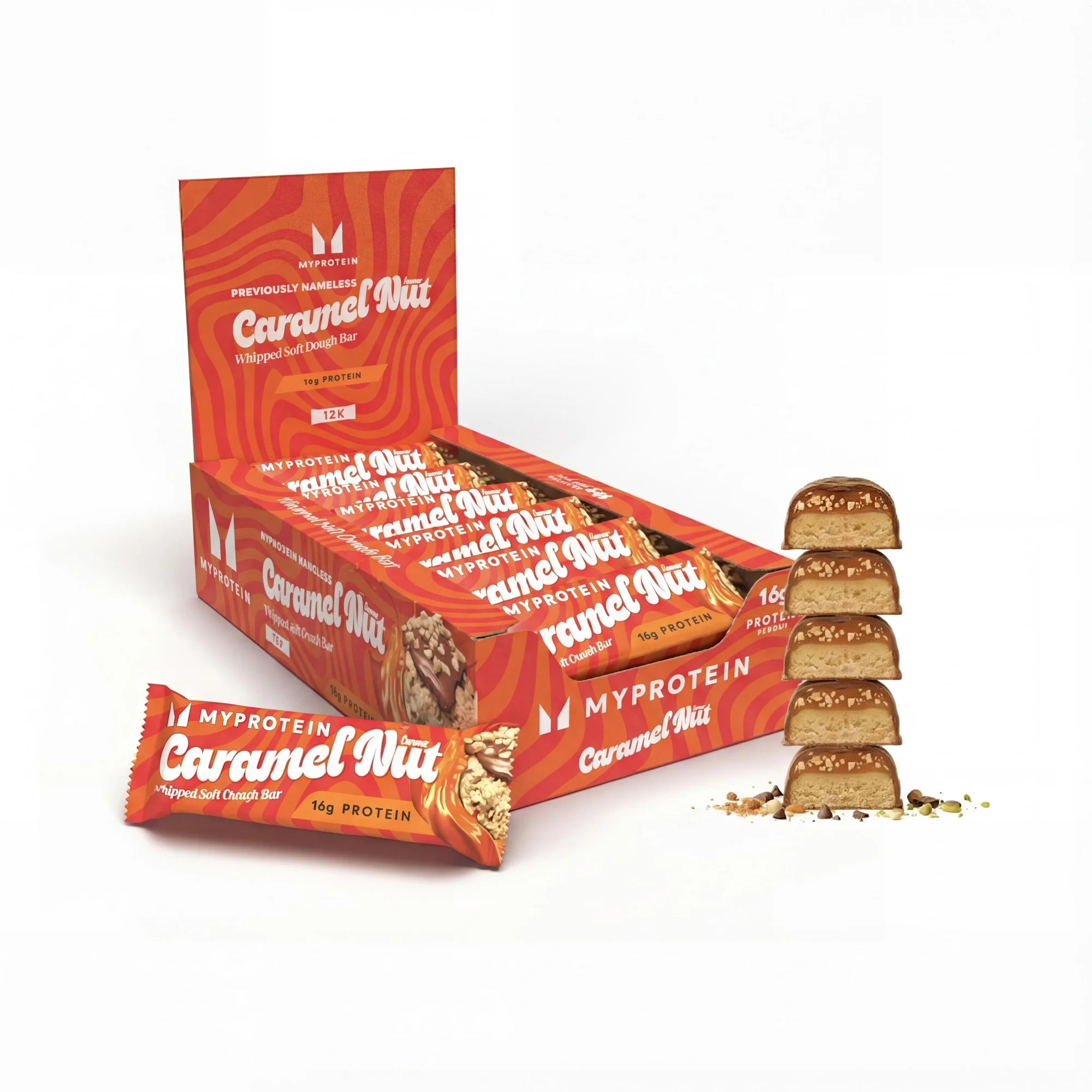 Myprotein Bar - 12Bars - Karamel orah Fotografija 1