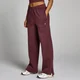 MP ženski donji dio trenirke ravnih nogavica Basics – Deep Berry