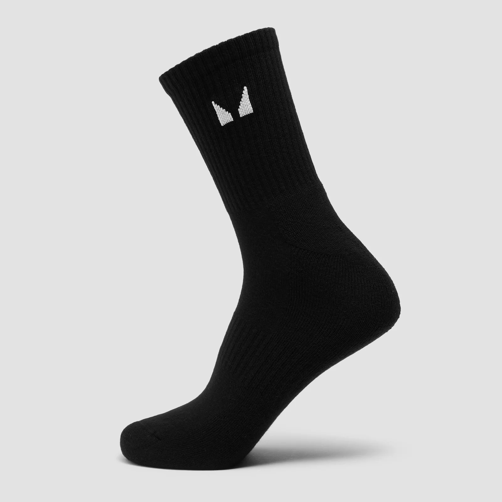 MP Unisex Crew Socks (1 Pack) - Black - UK 9-11 Fotografija 1