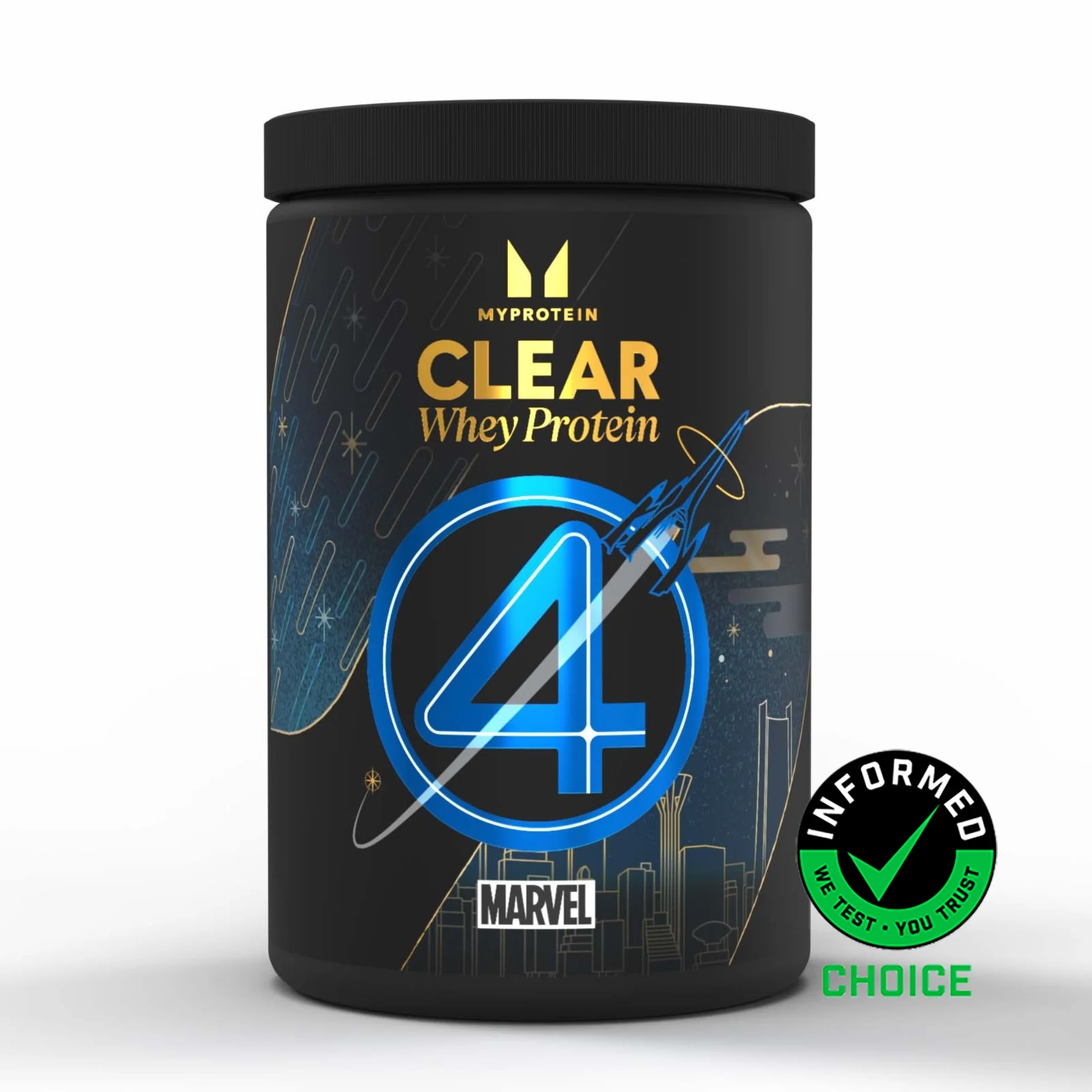 Myprotein Clear Whey Isolate - 500g - 20servings - Fantastic Four - Blue Bubblegum Fotografija 1