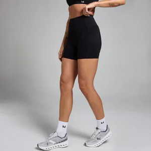 MP Active ženske kratke biciklistčke hlače s džepovima – crne - Size XS