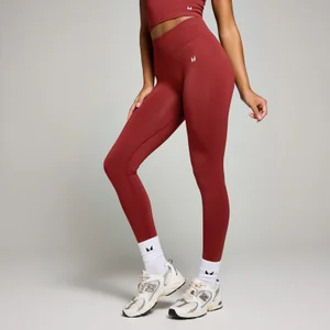 MP ženske Invisible bešavne nabrane tajice – Cherry - Size XS