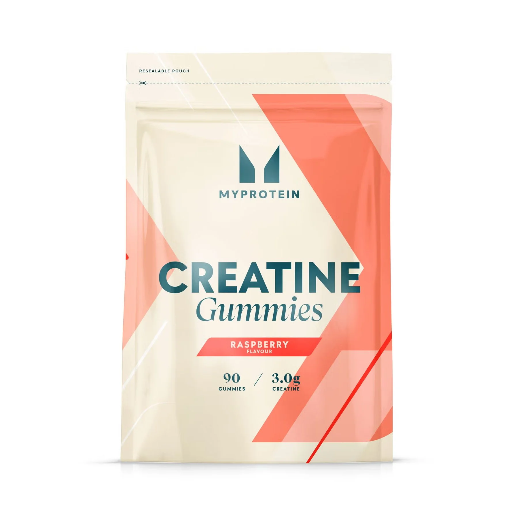 Kremaste gumene bombone s kreatinom - 90 GUMMIES - 30Porcija - Malina Fotografija 1