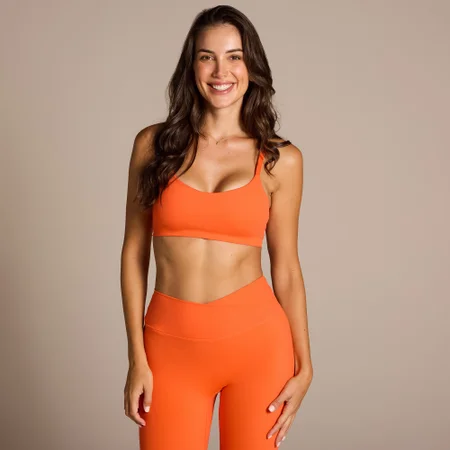 MP X Aleksandra Tempo sportski grudnjak – Tangerine
