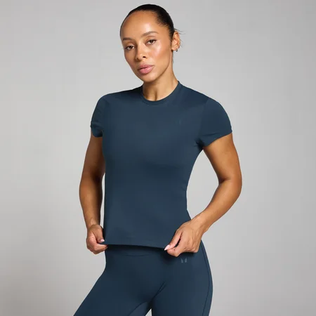 MP ženska majica kratkih rukavaTempo body fit – tamni safir