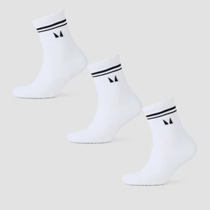 MP Pilates čarape (3 para u pakiranju) – bijele - Size UK 2-5