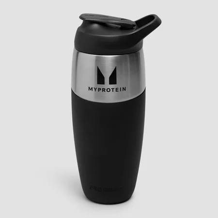 Myprotein x Promixx jednoslojna metalna boca 950ml - stealth crna