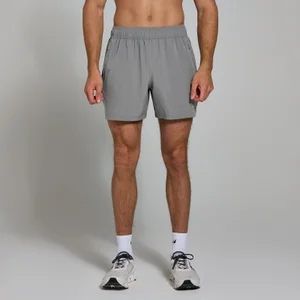 MP muške kratke tkane hlače 5cm Active – sive - Size M